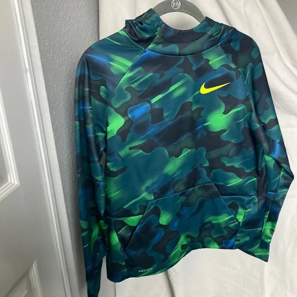 Boys Nike Dri-Fit Hoodie. Excellent Used Condition. Boys Size Large - Picture 1 of 5